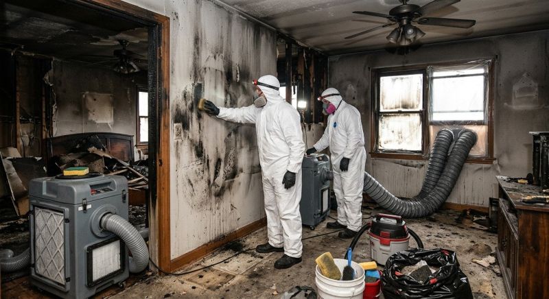 Residential Fire Restoration in Mesa, AZ