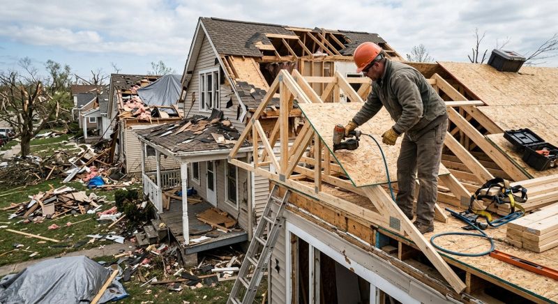 Tornado Restoration in Olathe, KS